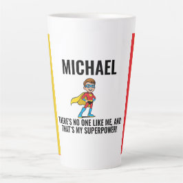 ANTI-STRESS KIDS HERO SUPERHERO POWER MILCHTASSE