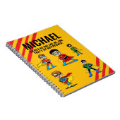 ANTI-STRESS KIDS HERO SUPERHERO POWER NOTIZBLOCK (Rechte Seite)