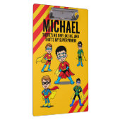 ANTI-STRESS KIDS HERO SUPERHERO POWER RED KLEMMBRETT (Rechts)