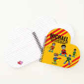 ANTI-STRESS KIDS HERO SUPERHERO POWER RED NOTIZBLOCK (Innenseite)