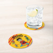 ANTI-STRESS KIDS HERO SUPERHERO POWER TEAM RUNDER PAPPUNTERSETZER (Vor Ort)