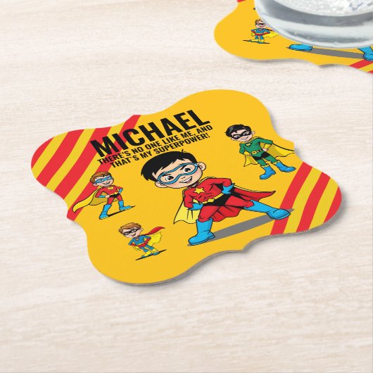 ANTI-STRESS KIDS HERO SUPERHERO POWER TEAM UNTERSETZER (angewinkelt)