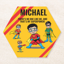 ANTI-STRESS KIDS HERO SUPERHERO POWER  UNTERSETZER