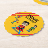 ANTI-STRESS KIDS HERO SUPERHERO POWER  UNTERSETZER (angewinkelt)