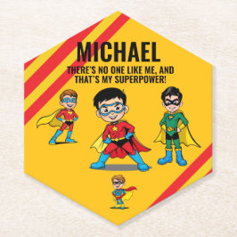ANTI-STRESS KIDS HERO SUPERHERO POWER  UNTERSETZER
