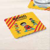 ANTI-STRESS KIDS HERO SUPERHERO POWER  UNTERSETZER (angewinkelt)