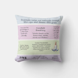 ANTI-STRESS RELAX CALM Meditation PEACE Kissen