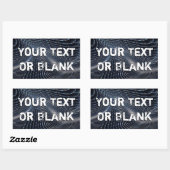 Anti-Surveillance-Camouflage #1 Rechteckiger Aufkleber (Blatt)