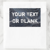 Anti-Surveillance-Camouflage #1 Rechteckiger Aufkleber (Tasche)