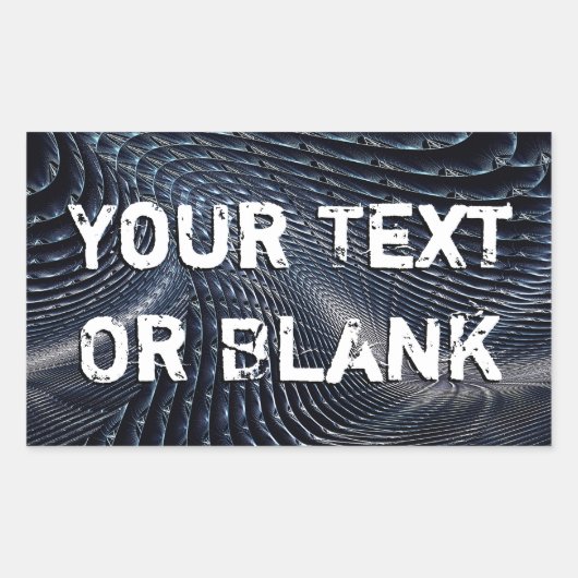 Anti-Surveillance-Camouflage #1 Rechteckiger Aufkleber (Vorderseite)