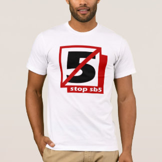 Anti-T-Shirt Logo des SB 5 T-Shirt