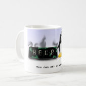 Anti-Tageslicht Zeit-Tasse rettend Kaffeetasse (Vorderseite Links)