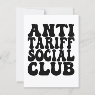 Anti Tariff Social Club - Anti Tarif Postkarte