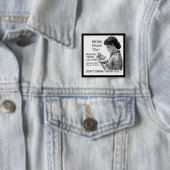 ANTI-TEA PARTY-KNOPF BUTTON (Beispiel)