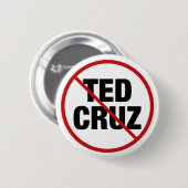 Anti Ted Cruz Political Button (Vorne & Hinten)