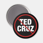 Anti Ted Cruz Texas Demokratische Politik Magnet (Vorderseite/Rückseite)