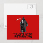 Anti Thatcher Postkarte (Vorne/Hinten)