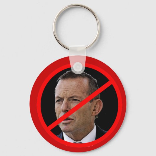 Anti Tony Abbott Schlüsselanhänger (Vorderseite)