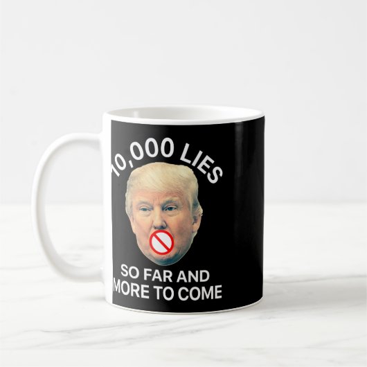 Anti Trump 10 Kaffeetasse (Links)