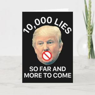 Anti Trump 10 Karte