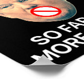 Anti Trump 10  Poster (Ecke)