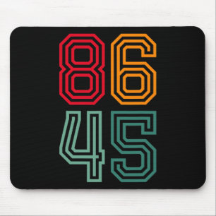 Anti Trump 86 45 Politisch Liberal Anti Republikan Mousepad