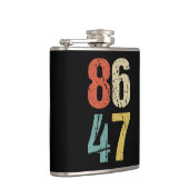 Anti-Trump - 86 47 I Flachmann (Rechts)