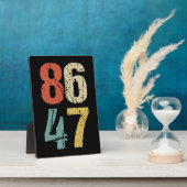 Anti-Trump - 86 47 I Fotoplatte (Seite)