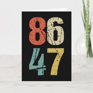 Anti-Trump - 86 47 I Karte