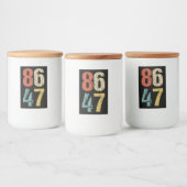 Anti-Trump - 86 47 I Lebensmitteletikett (Flaschen)