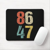 Anti-Trump - 86 47 I Mousepad (Mit Mouse)
