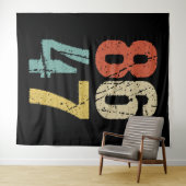 Anti-Trump - 86 47 I Wandteppich (Beispiel (Horizontal))