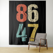 Anti-Trump - 86 47 I Wandteppich (Beispiel)