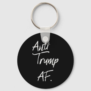 Anti Trump AF #1 45 Impeach Protest Resist Schlüsselanhänger