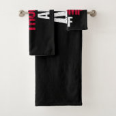 Anti-Trump AF I Badhandtuch Set (Insitu)