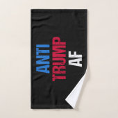Anti-Trump AF I Badhandtuch Set (Handtuch)