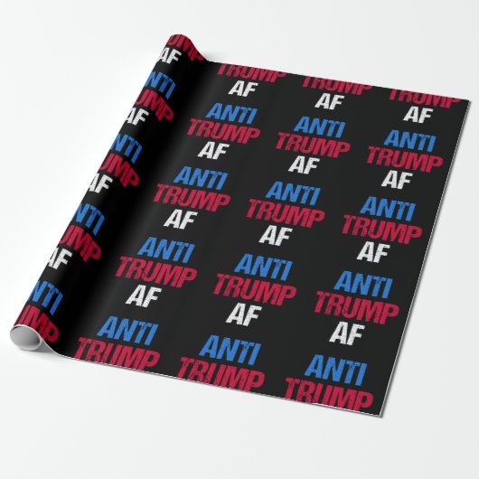 Anti-Trump AF I Geschenkpapier (Ungerollt)