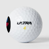 Anti-Trump AF I Golfball (Logo)