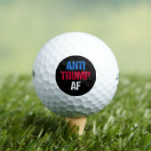 Anti-Trump AF I Golfball (Insitu T-Shirt)