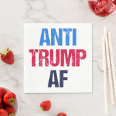 Anti-Trump AF I Serviette (Beispiel)