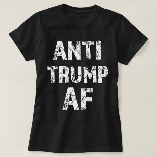 Anti Trump Af Impeach Ihn President.pnnn T-Shirt (Design vorne)
