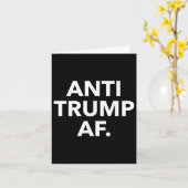 Anti Trump Af Karte (Gelbe Blume)