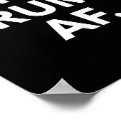 Anti Trump Af Poster (Ecke)