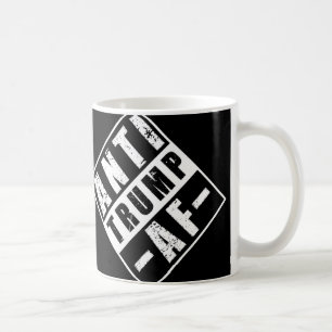 Anti Trump Af Shirt kühne liberale politische Humo Kaffeetasse