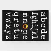 Anti-Trump Alphabet - Nope V Banner (Horizontal)