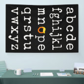 Anti-Trump Alphabet - Nope V Banner (Messe)