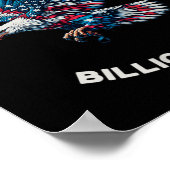 Anti-Trump-Anti-Milliardär-Amerikaner Poster (Ecke)