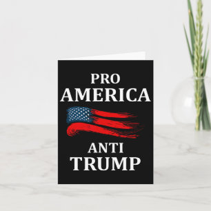 Anti-Trump Anti-Trump 2024 Amerikanische Flagge Karte