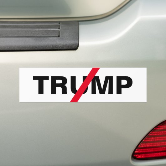 Anti-Trump Autoaufkleber (Auf Auto)