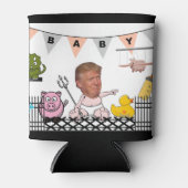 Anti Trump / Baby, Dosenkühler (Vorderseite)